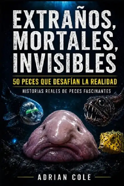 Extraños, Mortales, Invisibles 50 Peces Que No Parecen Reales: Historias Reales de Peces Fascinantes by A. Sunot, Adrian Cole