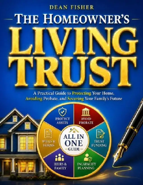 The Homeowner's Living Trust: A Plain-English Estate Planning Guide to Protect Your Home, Avoid Probate, Prevent Costly Trust Mistakes, and Secure You by Dean Fisher