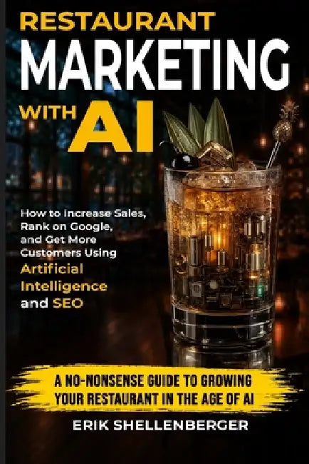 Restaurant Marketing With AI: How to Increase Sales, Rank on Google, and Get More Customers Using Artificial Intelligence and SEO by Erik Shellenberger