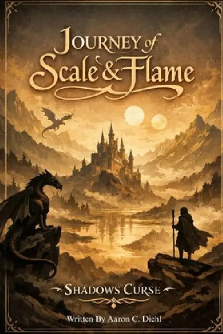 Journey of Scale and Flame: Shadow's Curse by Katie Virgona, Aaron Diehl