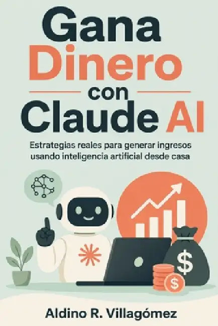 Gana Dinero con Claude AI: Estrategias reales para generar ingresos usando inteligencia artificial desde casa by Aldino R. Villagómez