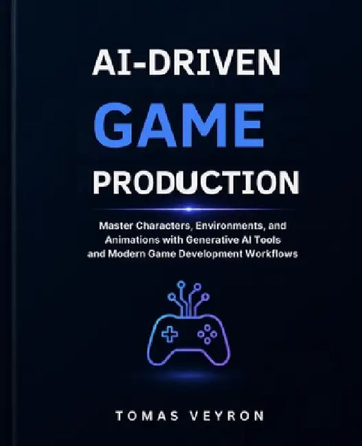 AI-Driven Game Production: Master Characters, Environments, and Animations with Generative AI Tools and Modern Game Development Workflows by Tomas Veyron