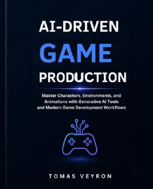 AI-Driven Game Production: Master Characters, Environments, and Animations with Generative AI Tools and Modern Game Development Workflows by Tomas Veyron
