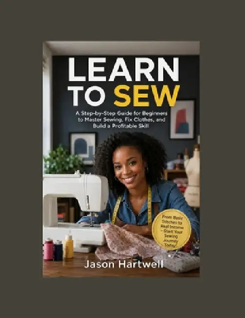 Learn to sew: A Step-by-Step Guide for Beginners to Master Sewing, Fix Clothes, and Build a Profitable Skill by Jason Hartwell