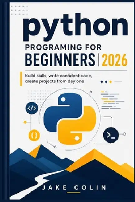 Python Programming for Beginners 2026: Build Skills, Write Confident Code, Create Projects from Day One by Jake Colin
