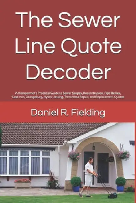 The Sewer Line Quote Decoder: A Homeowner's Practical Guide to Sewer Scopes, Root Intrusion, Pipe Bellies, Cast Iron, Orangeburg, Hydro-Jetting, Trenc by Daniel R. Fielding