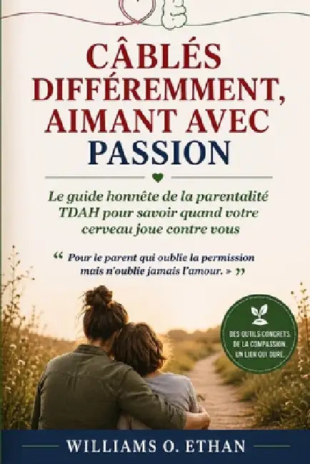 Câblé Différemment, Aimant Férocement: Le guide honnête de la parentalité TDAH pour savoir quand votre cerveau joue contre vous by Williams O. Ethan