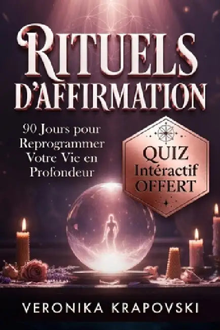 RITUELS D'AFFIRMATION Loi de l'Attraction et Switchwords: Le Guide en 90 Jours pour Reprogrammer Votre Vie en Profondeur by Veronika Krapovski