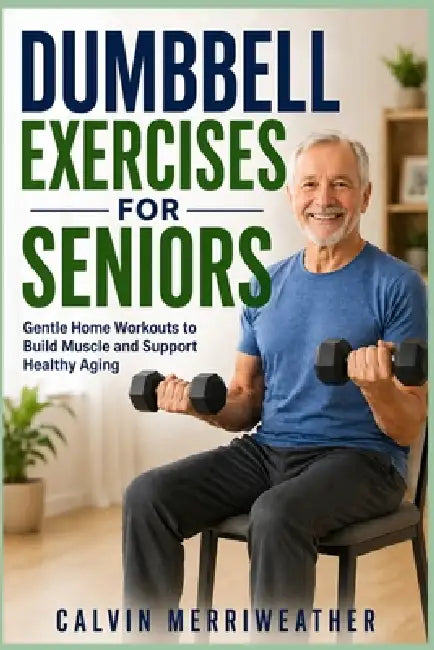 Dumbbell Exercises for Seniors: Gentle Home Workouts to Build Muscle and Support Healthy Aging by Calvin Merriweather