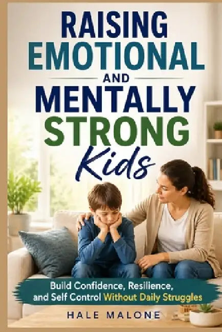 RAISING EMOTIONAL AND MENTALLY STRONG Kids: Build Confidence, Resilience, and Self Control Without Daily Struggles by Hale Malone