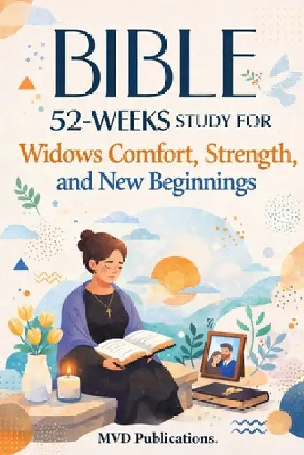 52-Week Bible Study for Widows: Comfort, Strength, and New Beginnings by MVD Publications