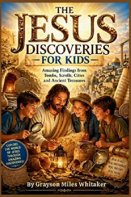 The Jesus Discoveries for Kids: Amazing Findings from Tombs, Scrolls, Cities and Ancient Treasures by Grayson Miles Whitaker