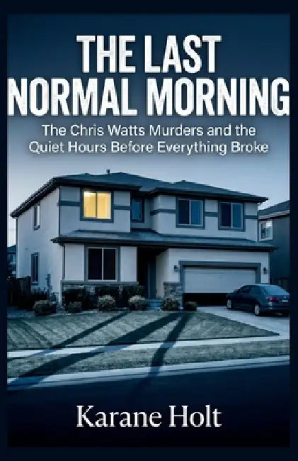 The Last Normal Morning: The Chris Watts Murders and the Quiet Hours Before Everything Broke by Karane Holt