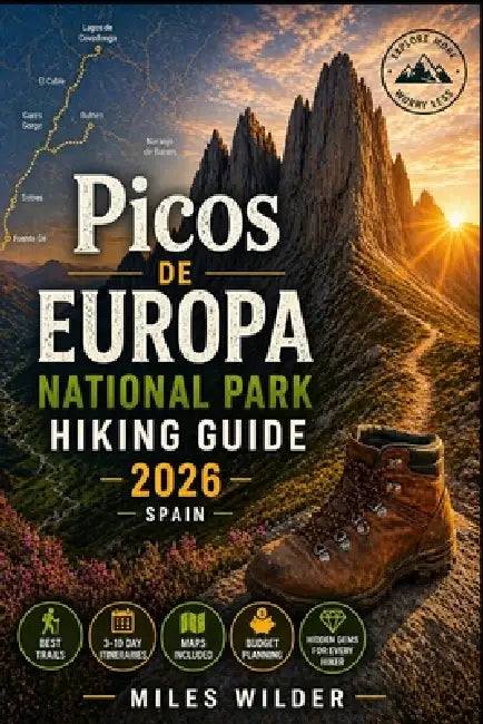 Picos de Europa National Park Hiking Guide 2026 (Spain): Best Trails, 3-10 Day Itineraries, Maps, Budget Planning & Hidden Gems for Every Hiker by Miles Wilder
