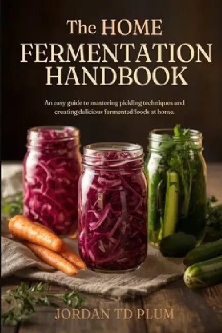 The Home Fermentation Handbook: Simple Gut-Health Crafts: An easy guide to mastering pickling techniques and creating delicious fermented foods at hom by Jordan Td Plum