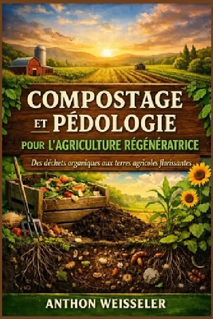 Compostage et pédologie pour l'agriculture régénératrice: Des déchets organiques aux terres agricoles florissantes by Anthon Weisseler