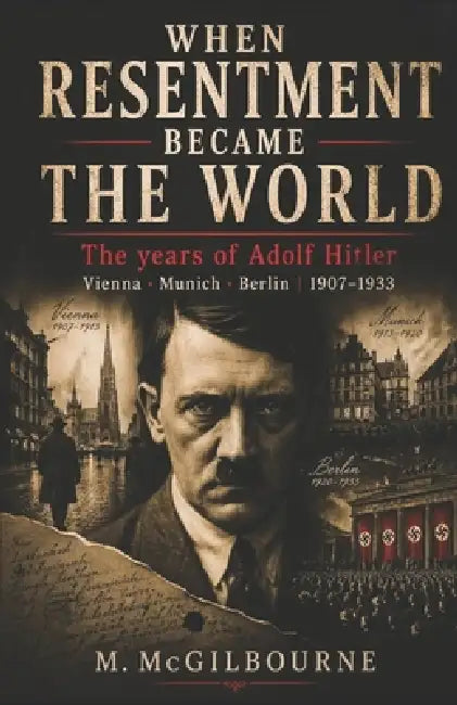 When Resentment Became The World: The years of Adolf Hitler Vienna - Munich - Berlin 1907-1933 by Michael McGilbourne