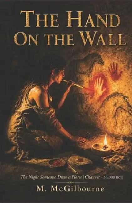 The Hand on the Wall: The Night Someone Drew a Horse Chauvet 36,000 BCE by Michael McGilbourne