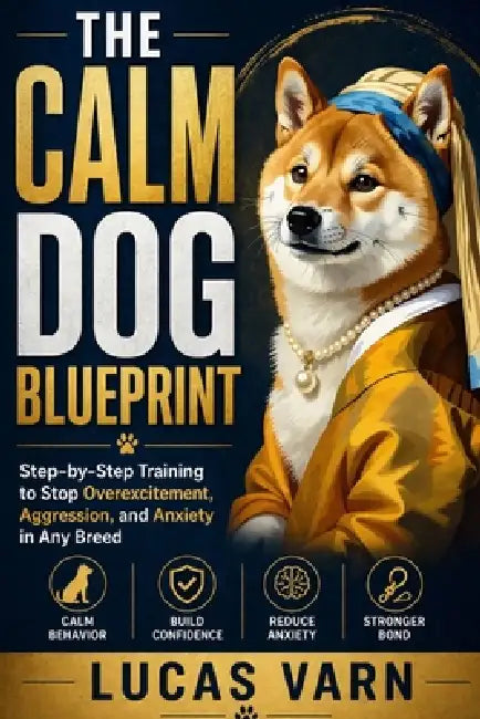 The Calm Dog Blueprint: Step-by-Step Training to Stop Overexcitement, Aggression, and Anxiety in Any Breed by Lucas Varn