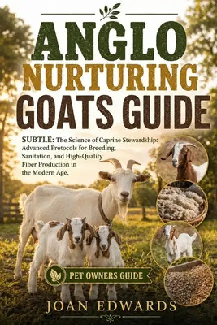 Anglo Nurturing Goats Guide: The Science of Caprine Stewardship: Advanced Protocols for Breeding, Sanitation, and High-Quality Fiber Production in the by Joan Edwards