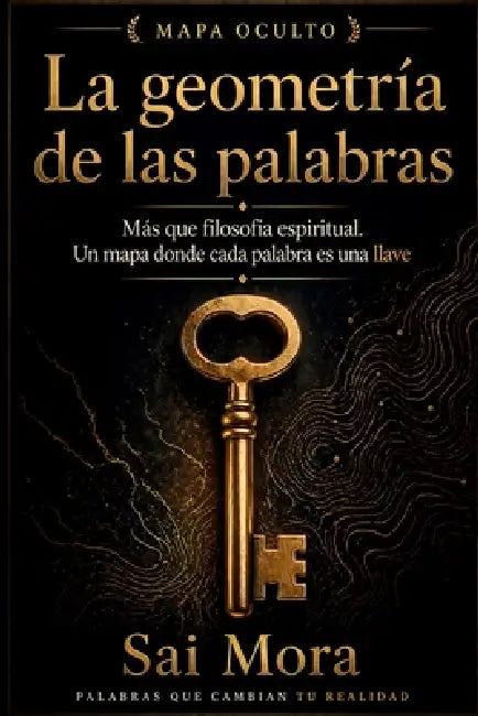 La geometría de las palabras: Más que filosofía espiritual. Un mapa donde cada palabra es una llave by Sergi Sai Mora