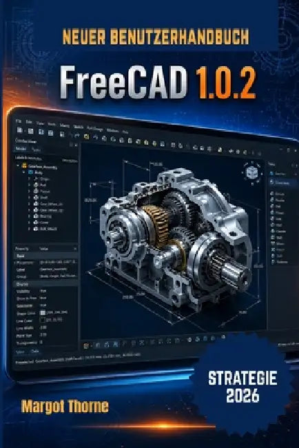 FreeCAD 1.0.2 Benutzerhandbuch 2026: Einfache, schrittweise neue Strategie für Anfänger und Fortgeschrittene by Margot Thorne, Margot Thorne