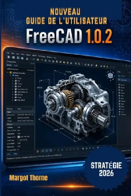 FreeCAD 1.0.2 Guide de l'utilisateur 2026: Nouvelle stratégie simple et progressive pour les débutants et les utilisateurs avancés by Margot Thorne, Margot Thorne