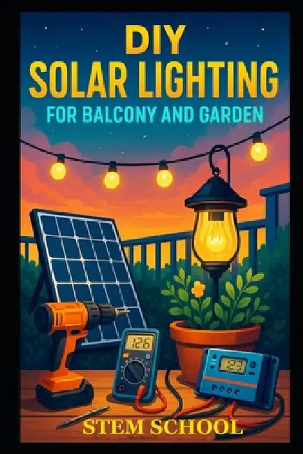 DIY Solar Lighting for Balcony and Garden: Easy Off-Grid Lighting Projects for Smart Outdoor Design by Stem School