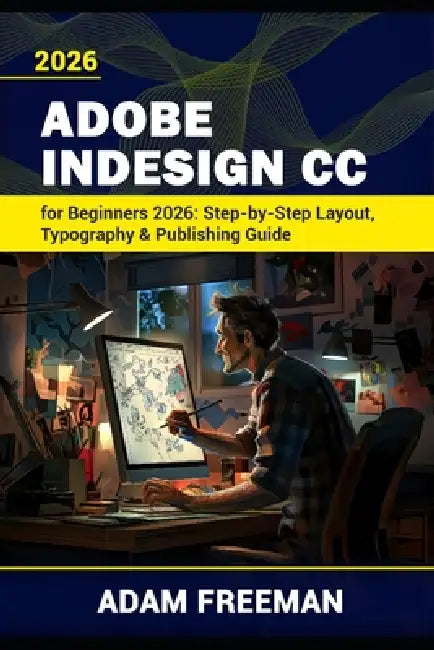 Adobe InDesign for Beginners 2026: Step-by-Step Layout, Typography & Publishing Guide by Adam Freeman