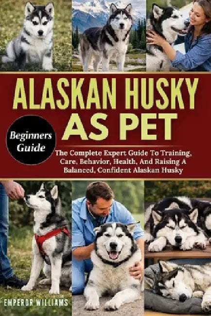 Alaskan Husky as Pet: The Complete Expert Guide To Training, Care, Behavior, Health, And Raising A Balanced, Confident Alaskan Husky by Emperor Williams
