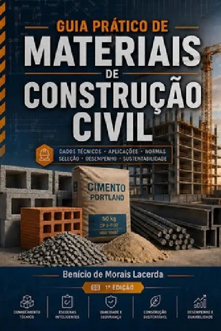 Guia Prático de Materiais de Construção Civil by Benício de Morais Lacerda