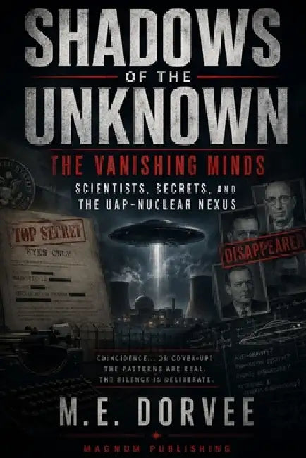 Shadows of the Unknown: The Vanishing Minds - Scientists, Secrets, and the UAP-Nuclear Nexus by M. E. Dorvee