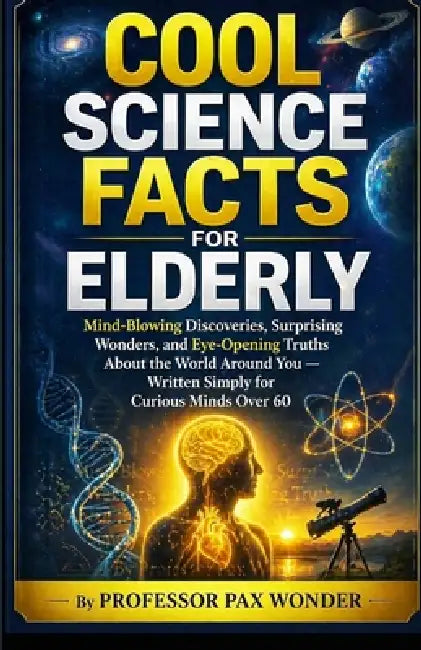 Cool Science Facts for Elderly: Mind-Blowing Discoveries, Surprising Wonders, and Eye-Opening Truths About the World Around You - Written Simply for C by Pax Wonder