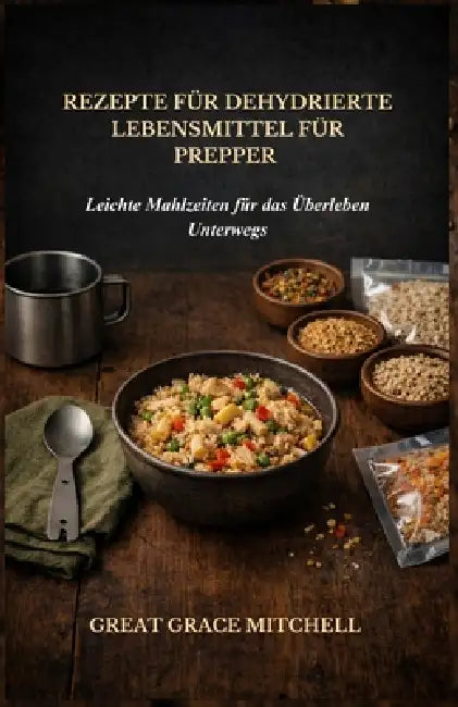 Rezepte für Dehydrierte Lebensmittel für Prepper: Leichte Mahlzeiten für das Überleben Unterwegs by Grace Mitchell Great