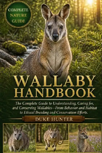Wallaby Handbook: The Complete Guide to Understanding, Caring for, and Conserving Wallabies-From Behavior and Habitat to Ethical Breeding and Conserva by Duke Hunter