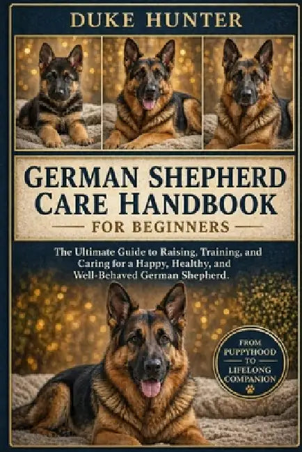 German Shepherd Care Handbook: The Ultimate Guide to Raising, Training, and Caring for a Happy, Healthy, and Well-Behaved German Shepherd. by Duke Hunter