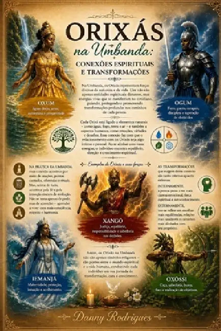 Orixás na Umbanda: Conexões Espirituais e Transformações by Danny Rodrigues