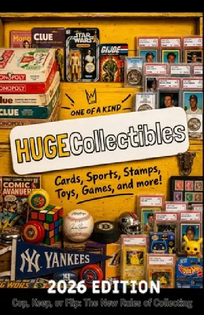 HugeCollectibles - Cop, Keep, or Flip: The New Rules of Collecting: From Thrift Store to Trophy Case - The Ultimate Guide to Modern Collecting - Cards by Theshopchannel Publishing, Rafael Reis, Livedatalink Publishing