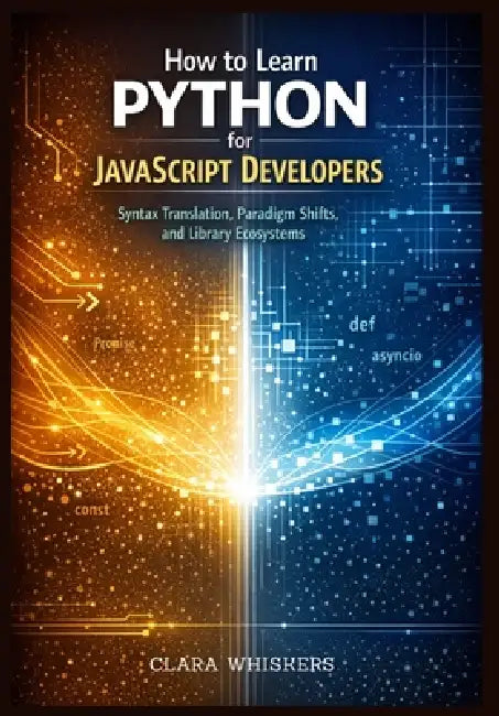 How to Learn Python for JavaScript Developers: Syntax Translation, Paradigm Shifts, and Library Ecosystems by Clara Whiskers