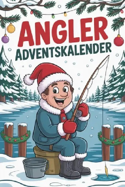 Der Angler-Adventskalender: 24 Tage voller Rätsel, Wissen und Angelspaß als Geschenk für Fischer & Angler by Friedhelm Wichtel