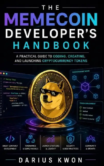 The Memecoin Developer's Handbook: A Practical Guide to Coding, Creating, and Launching Cryptocurrency Tokens by Darius Kwon
