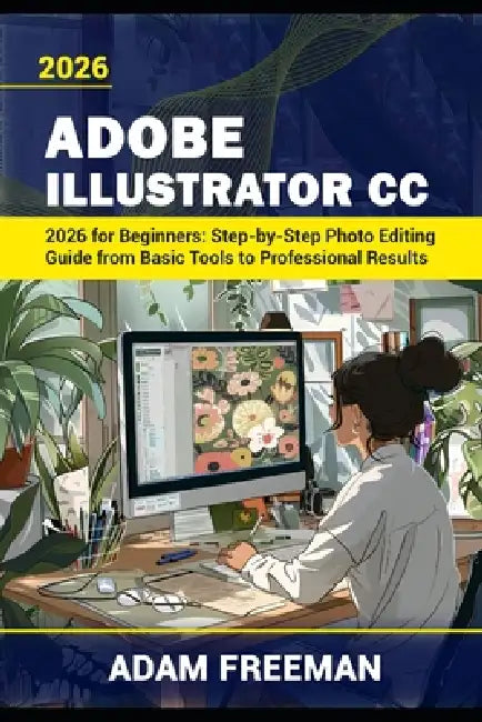 Adobe Illustrator 2026 for Beginners: Step-by-Step Guide to Vector Design, Logo Creation, and Digital Illustration by Adam Freeman