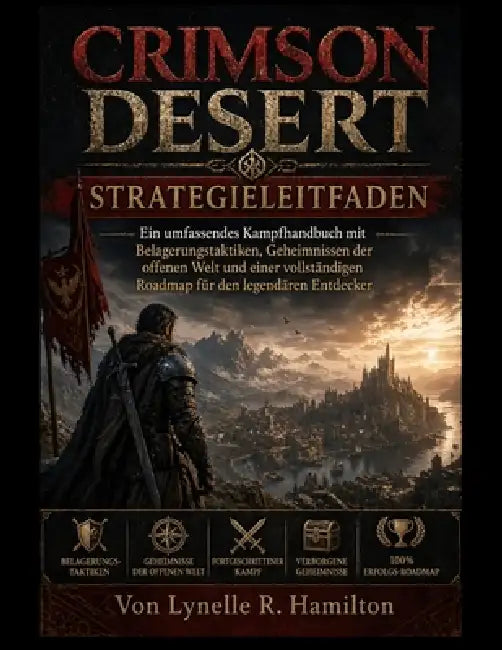 Crimson Desert STRATEGIELEITFADEN: Ein umfassendes Kampfhandbuch mit Belagerungstaktiken, Geheimnissen der offenen Welt und einer vollständigen Roadma by Lynelle R. Hamilton