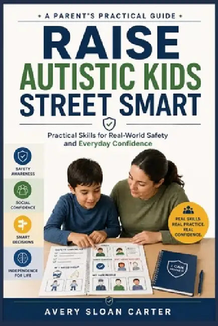 Raise Autistic Kids Street Smart: Practical Skills for Real-World Safety and Everyday Confidence by Avery Sloan Carter Carter