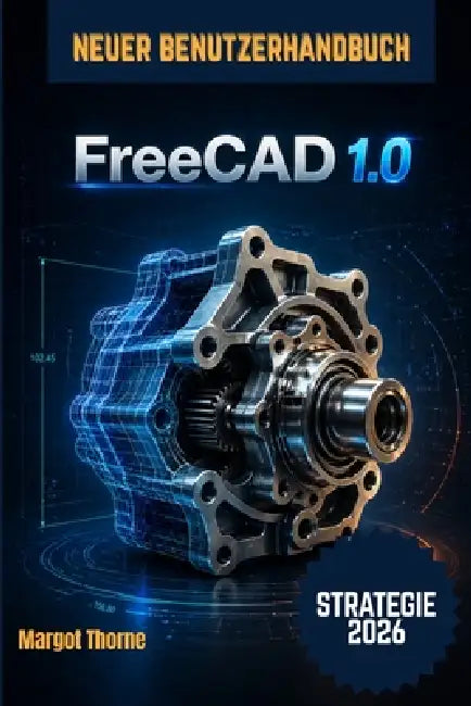 FreeCAD 1.0 Benutzerhandbuch 2026: Einfache, schrittweise neue Strategie für Anfänger und Fortgeschrittene by Margot Thorne, Margot Thorne