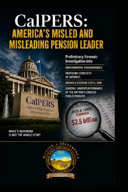 CALPERS Misled and Misleading Pension Leader: Preliminary Forensic Investigation into Performative Transparency, Profound Conflicts of Interest, Hidde by Chris Tobe, Edward Siedle