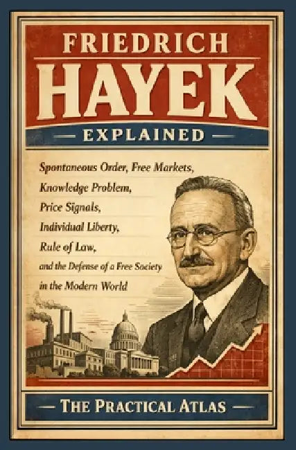 Friedrich Hayek Explained: Spontaneous Order, Free Markets, Knowledge Problem, Price Signals, Individual Liberty, Rule of Law, and the Defense of a Fr by The Practical Atlas