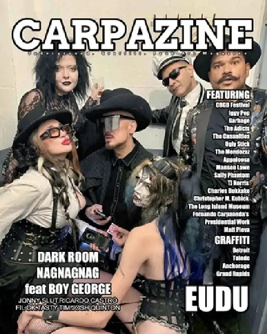 Carpazine Magazine Issue Number 46: underground. Graffiti. Punk Art Magazine by Carpazine Magazine
