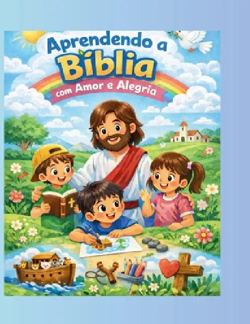 Aprendendo a Bíblia com amor e alegria: Livro Ensino Bíblico by Fernanda Rodrigues