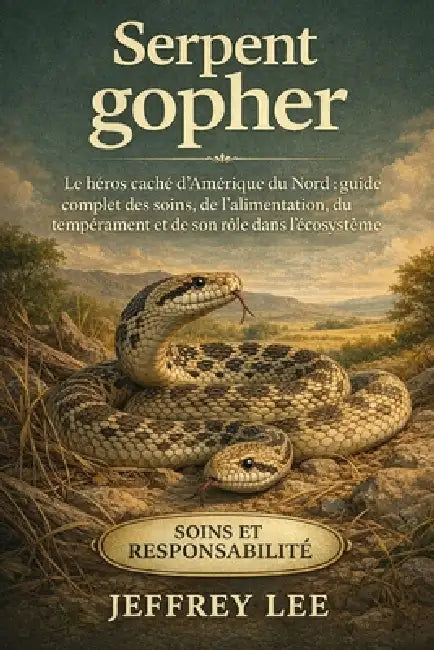 Serpent Gopher: Le héros caché d'Amérique du Nord: guide complet des soins, de l'alimentation, du tempérament et de son rôle dans l'écosystème by Jeffrey Lee